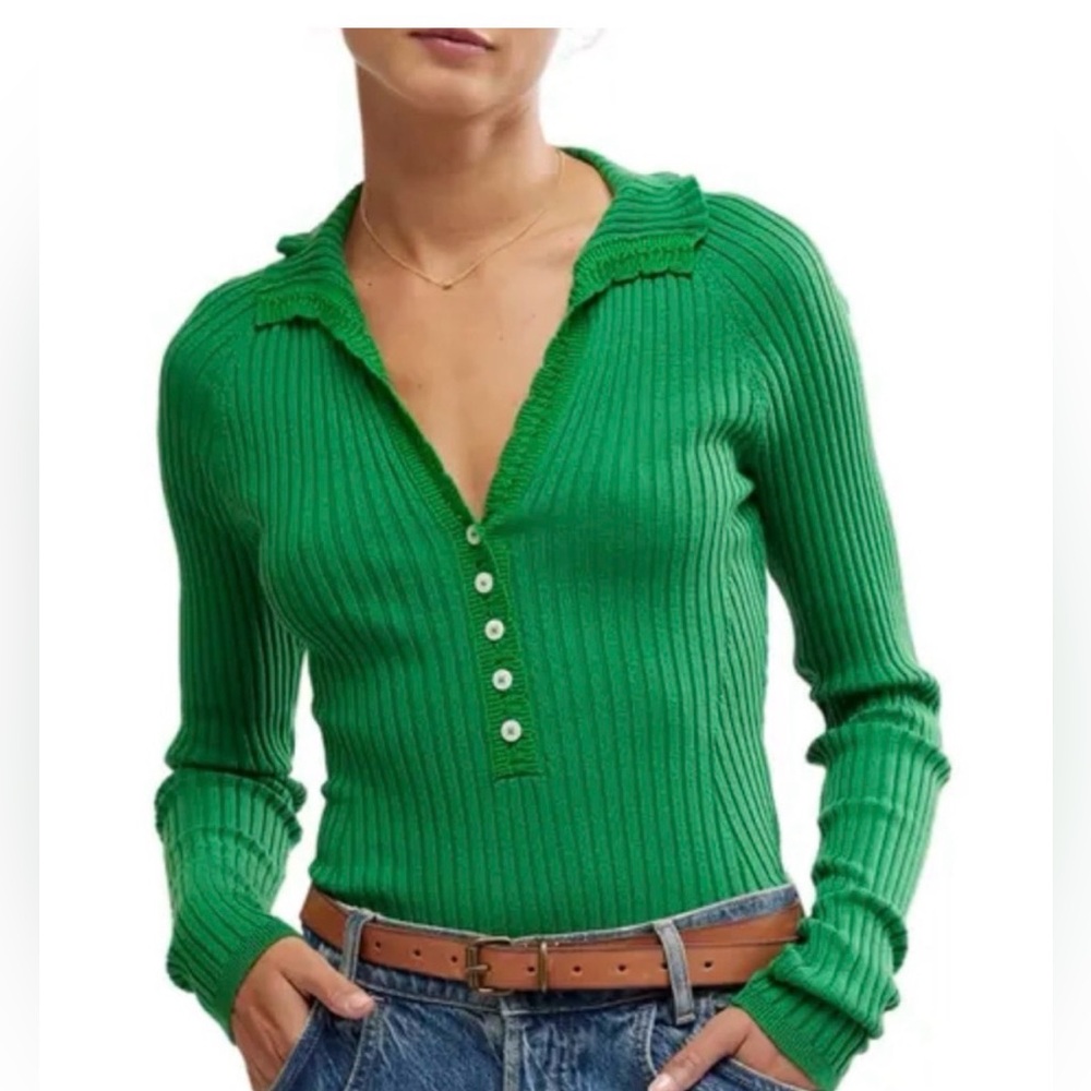 Free People Long Sleeve bodysuit XS - Picture 3 of 15